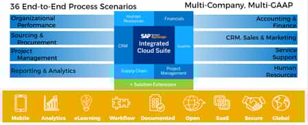 SAP Business ByDesign 360 end to end process scenarios for multi company and multi GAAP