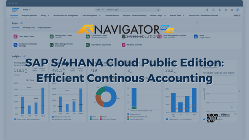 SAP S/4HANA Cloud Public Edition - Efficient Continuous Accounting