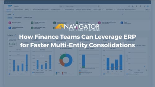 How Finance Teams Can Leverage ERP for Faster Multi-Entity Consolidations