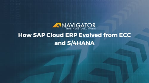 How SAP Cloud ERP Evolved from ECC and S/4HANA