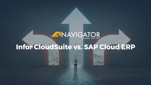 Infor CloudSuite vs. SAP Cloud ERP