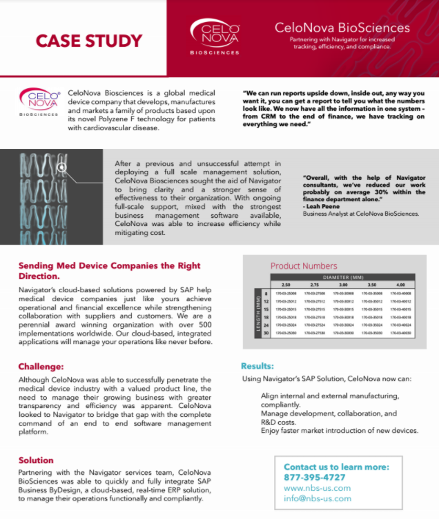 Customer Highlight | CeloNova Biosciences Case Study