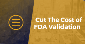 Cut The Cost of FDA Validation with a pre-packaged ERP Solution