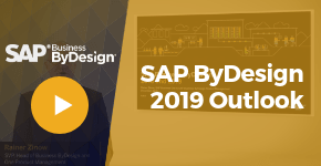 SAP Business ByDesign Outlook 2019