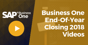 End of Year Closing Video How-To for Business One