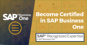 Become SAP Business One Certified