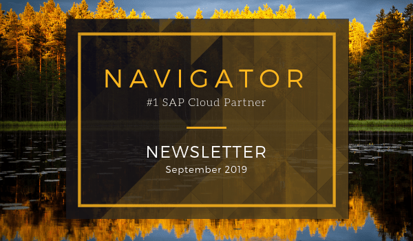 Newsletter September 2019