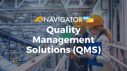Quality Management Solution (QMS)