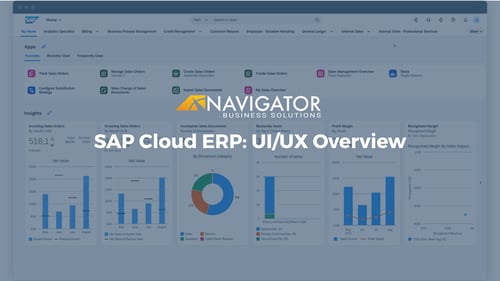 SAP Cloud ERP: User Interface/User Experience Overview