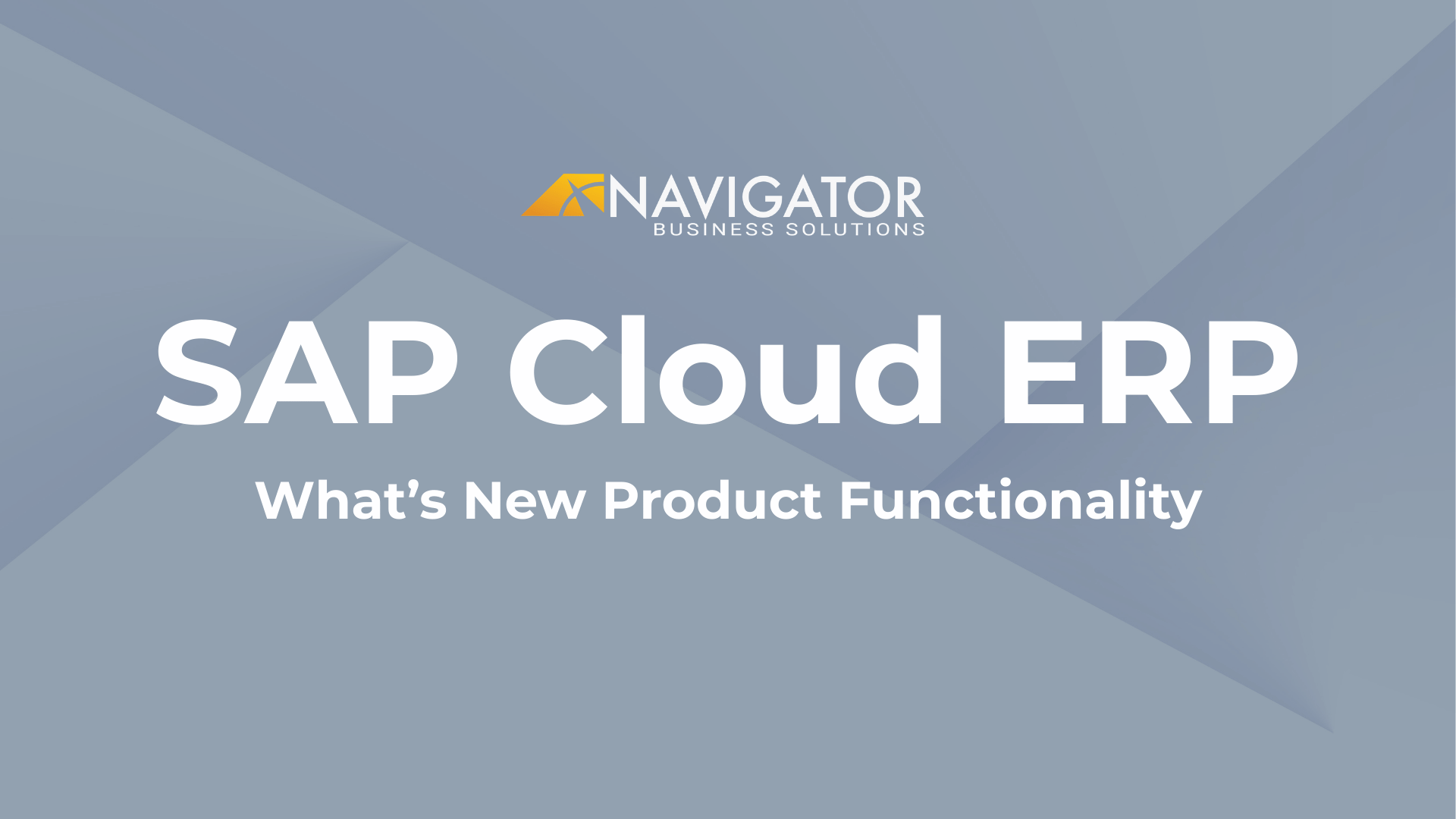 SAP Cloud ERP Update