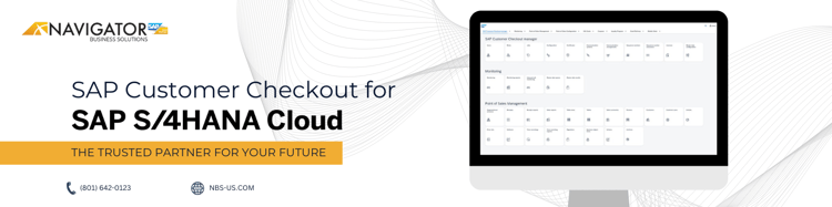 SAP S4HANA Cloud, SAP Customer Checkout Demo and watch now.