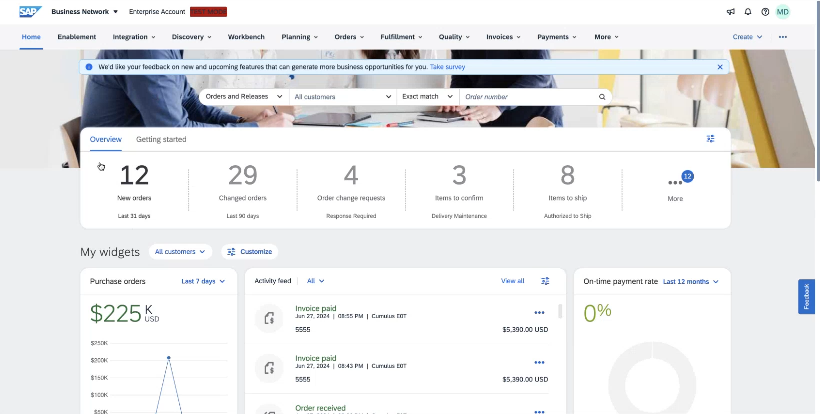 SAP Supplier Network