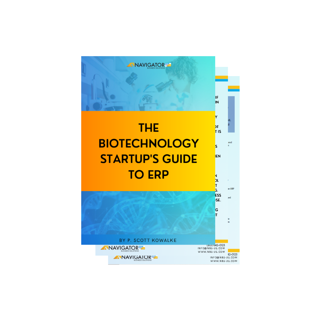 The Biotechs Startups Gudie to ERP