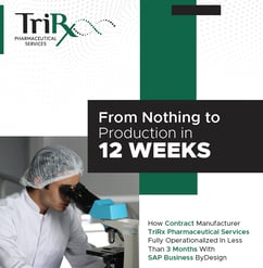 TriRx, a medical device manufacturer successfully implements SAP Business ByDesign