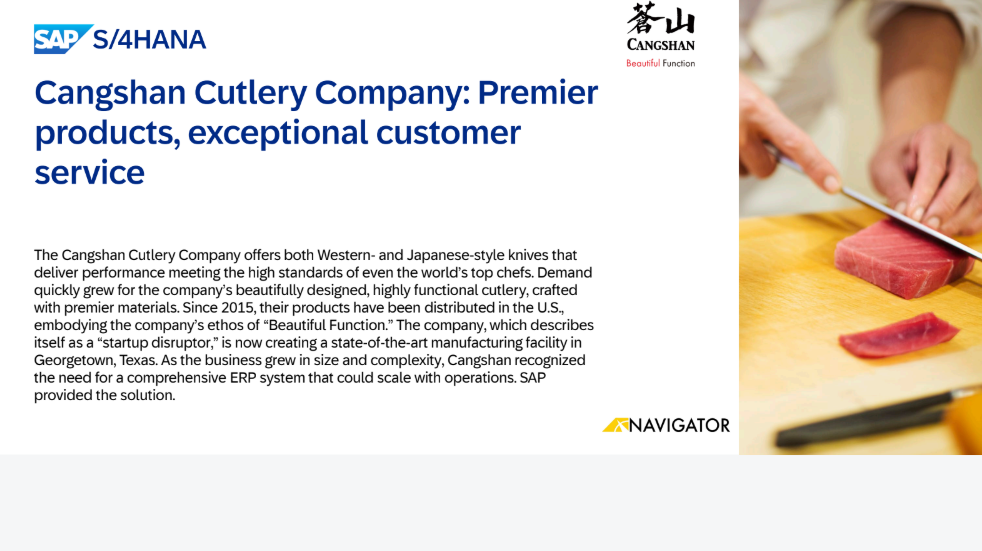 Cangshan Cutlery Company, 